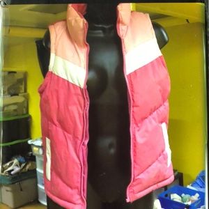 MOVING SALE❤️ NO HAGGLING LITTLE GIRL BEVERLY HILL PRINCESS 14 PINK/WHITE VEST.
